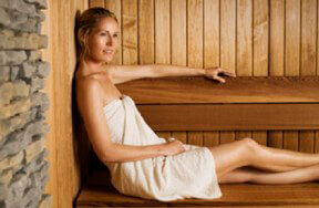 Entspannen in der eigenen Sauna